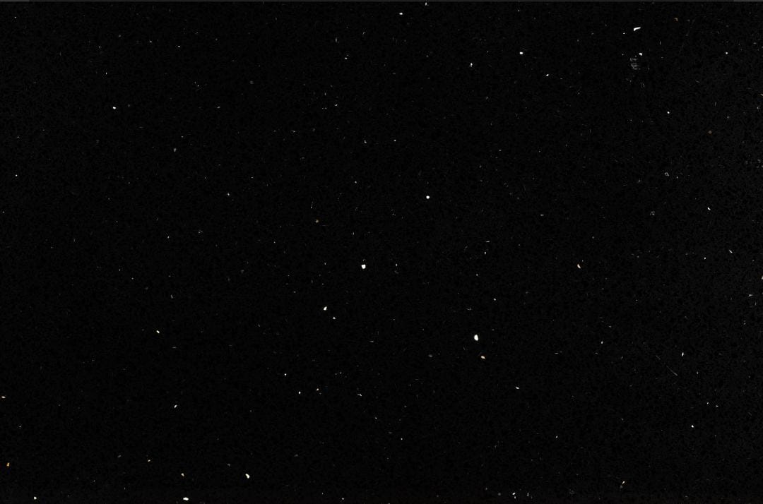 imagem de uma pedra de quartzo Stellar Black